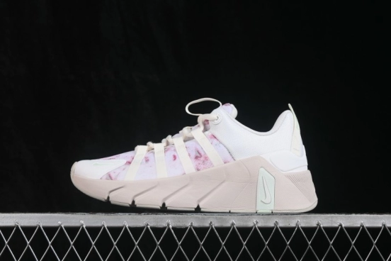 Nike Free Metcon 7 Mesh Round-Toe Lace-Up Cushioned Training Lifestyle Sneakers - IR0152-100