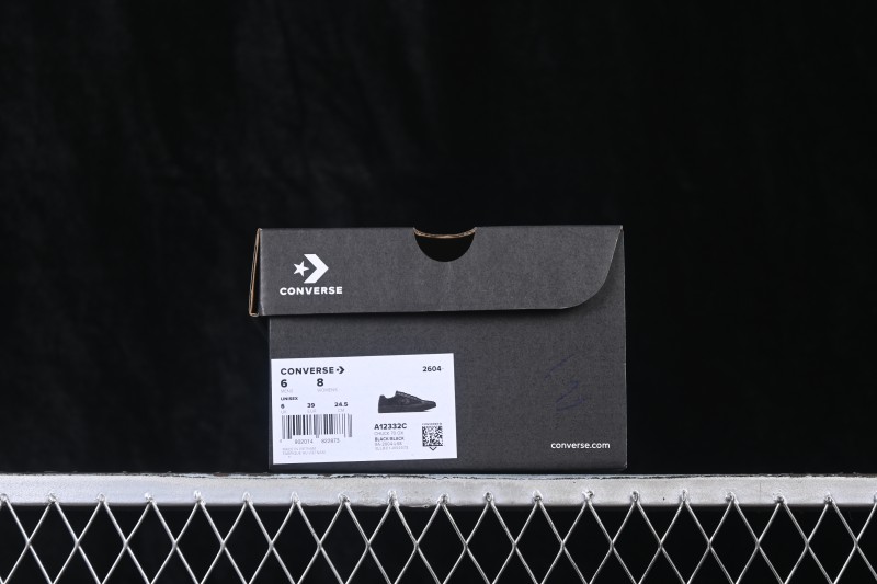 Converse Sport Casual Round-Toe Low-Top Canvas Shoes with Lace-Up Design - A12332C