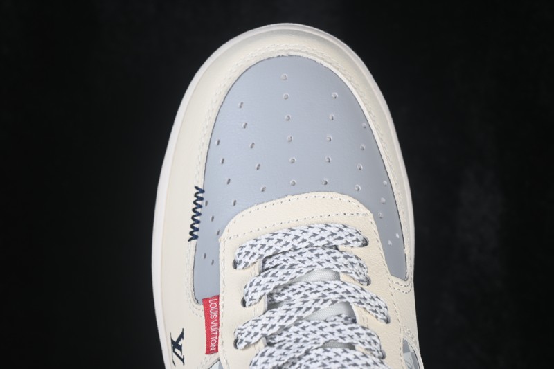 Nike Air Force 1 '07 Low Collaboration Skateboarding Shoes with Full-Length Air Cushion - LF6688-005
