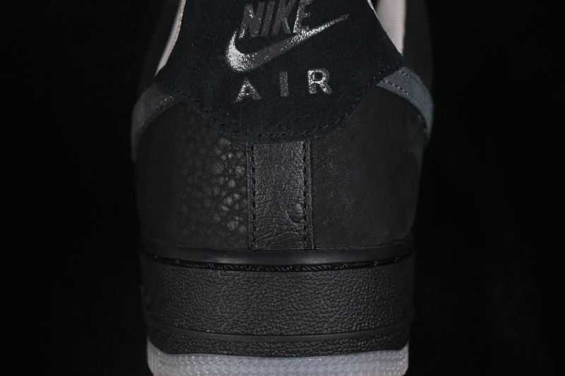 Nike Air Force 1 '07 Low Basketball Sneakers with Classic Leather Upper - IQ9791-001