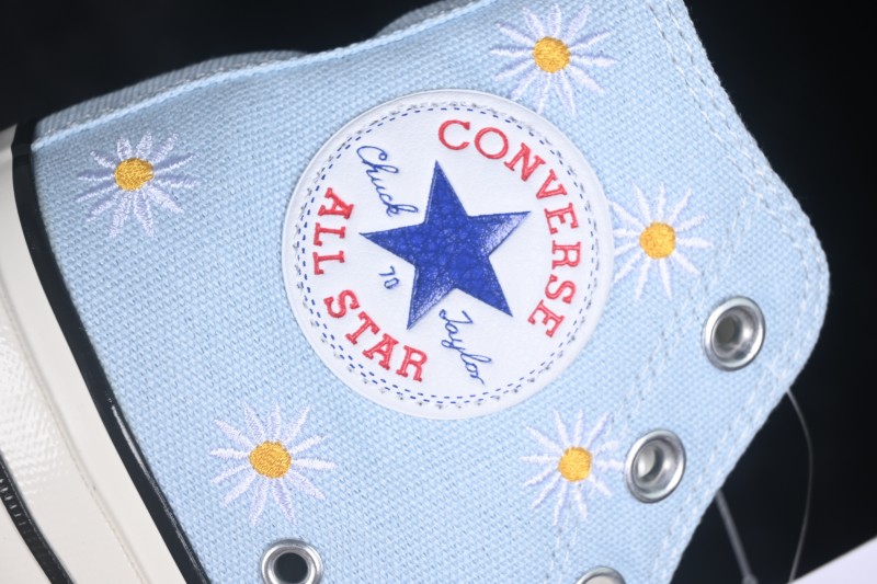 Converse 1970s High-Top Canvas Sneakers with Daisy Print - A16763C