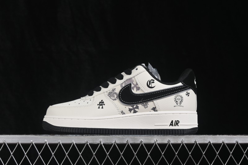 Nike Air Force 1 '07 Low Collaborative Skateboarding Shoes with Full-Length Air Cushion - FV3694-120