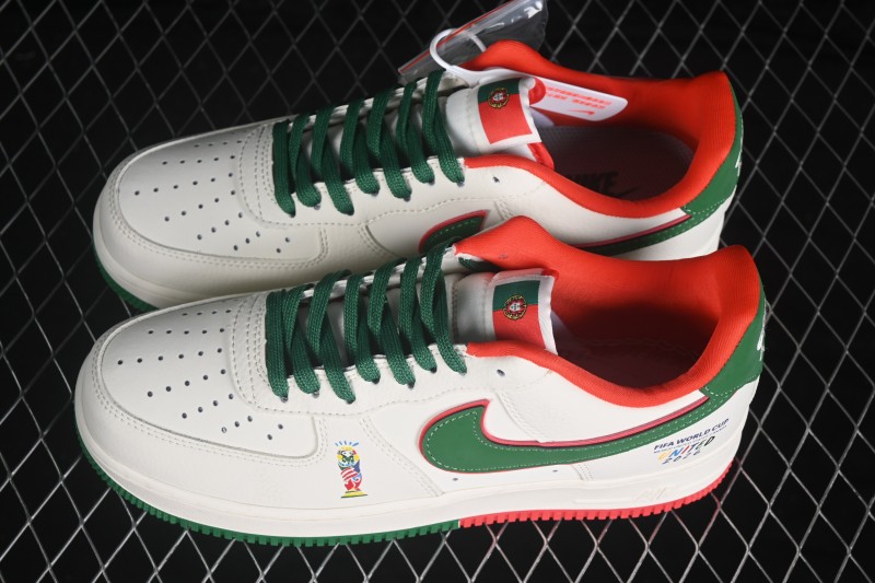 Nike Air Force 1 '07 Low World Cup Theme Casual Sneakers - DD1982-371