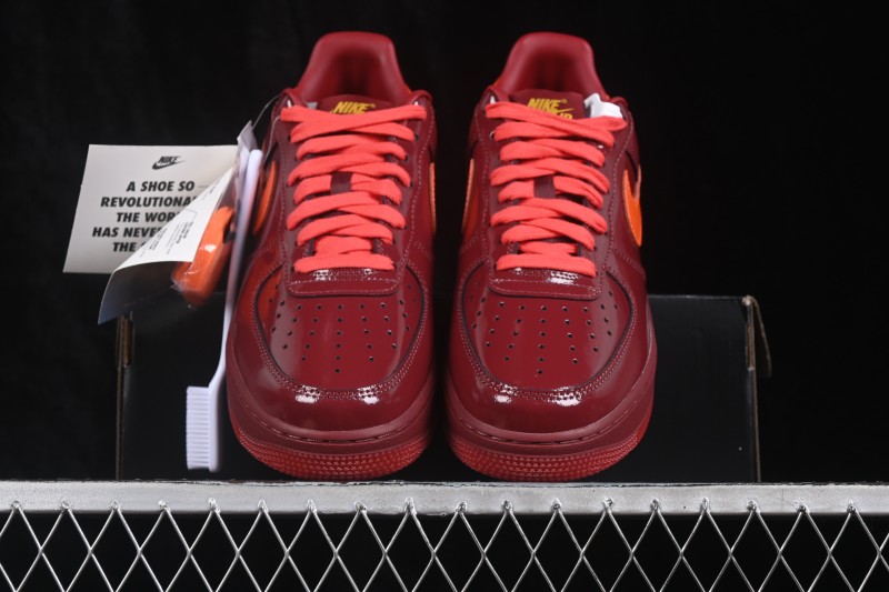Nike Air Force 1 '07 Low Casual Sneakers with Full-Length Air Cushion - IO4489-601