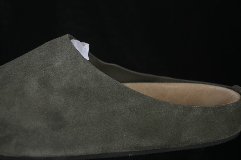 The Row Hudson Round-Toe Half-Covered Casual Mule Slippers - BTOL