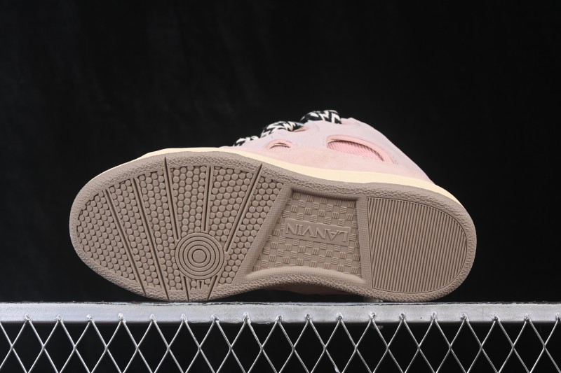 Lanvin Two-Tone Lace-Up Low-Top Lifestyle Casual Shoes - AJE5
