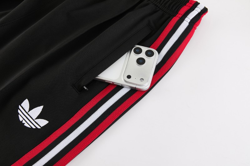 26/27 Manchester United FC 05 Black Full Zipper Jacket + Long Pants