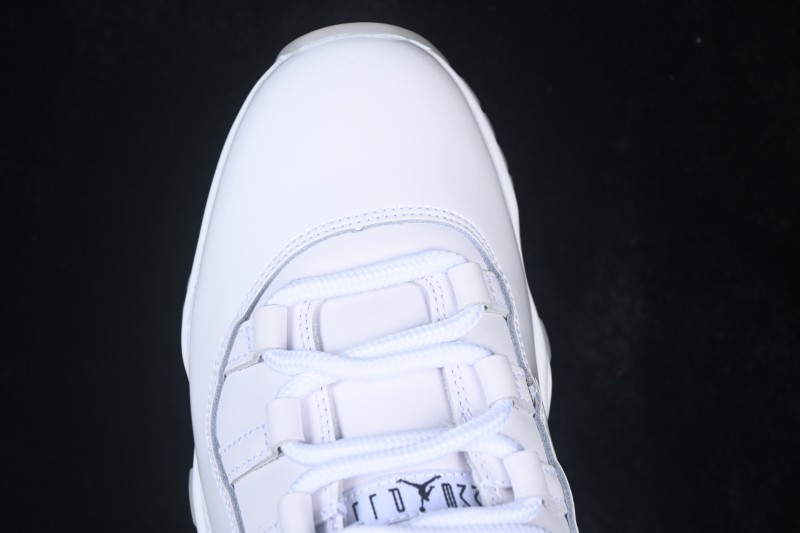 Comme des Garçons x Nike Air Jordan 11 White Sneakers - IV7639-100