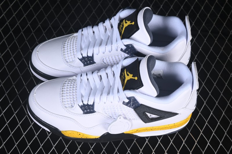 Air Jordan 4 Retro Tour Yellow White Yellow Sneakers - IO2463-102