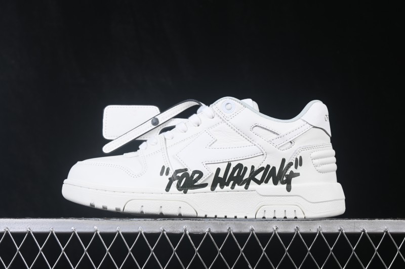 Off-White Out Of Office Low-Top Sneakers Classic White Black - WMD4