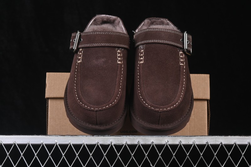 UGG Golden Family Solid Color Round Toe Slippers - 1180251 BCDR