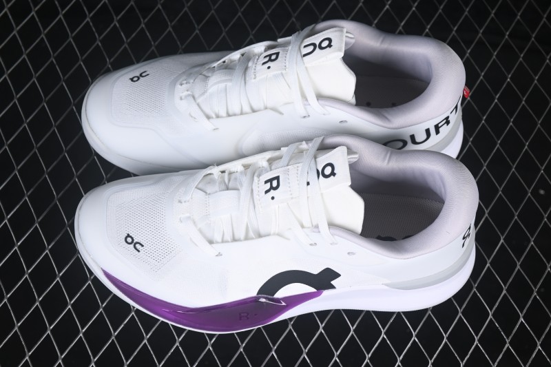 On The Roger Pro 3 Comfortable Anti-Slip Wear-Resistant Low-Top Casual Running Shoes - 3WG10316030 White Muscadine