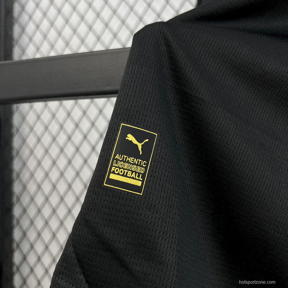 2025/26 Mens Manchester City Away Long Sleeve Jersey