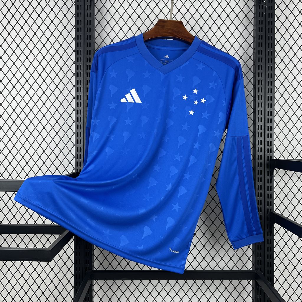 2026/27 Mens Cruzeiro Home Long Sleeves Jersey