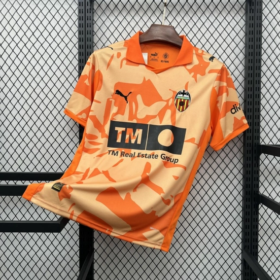 2025/26 Mens Valencia CF Retro Jersey