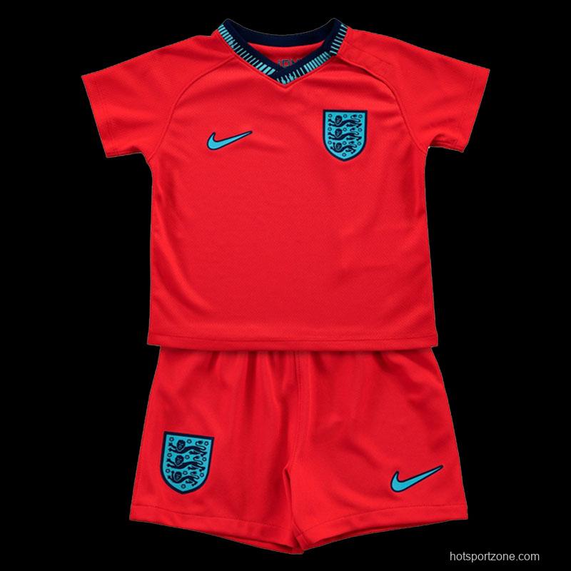 Kids 2022 England Away Soccer Jersey