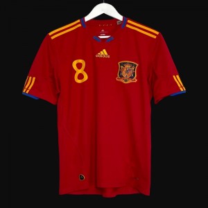 Retro 2010 Spain Home Soccer Jersey