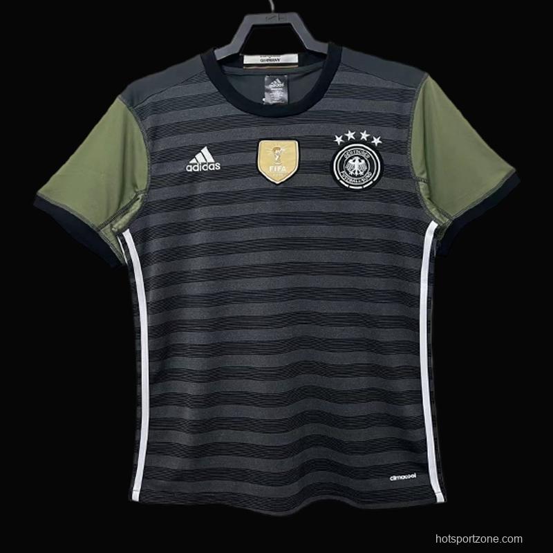 Retro 2016 Germany Away Soccer Jersey