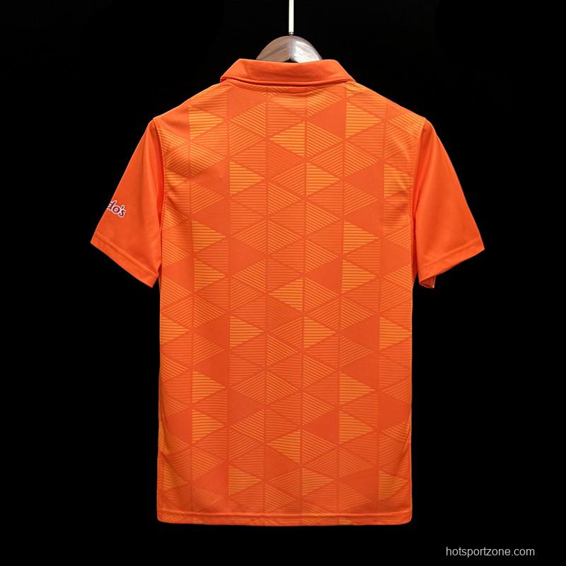 23-24 AFC Richmond Away Orange Soccer Jersey