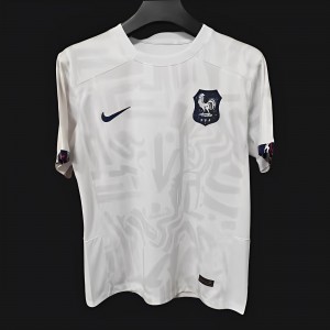 2023 France Away White Jersey