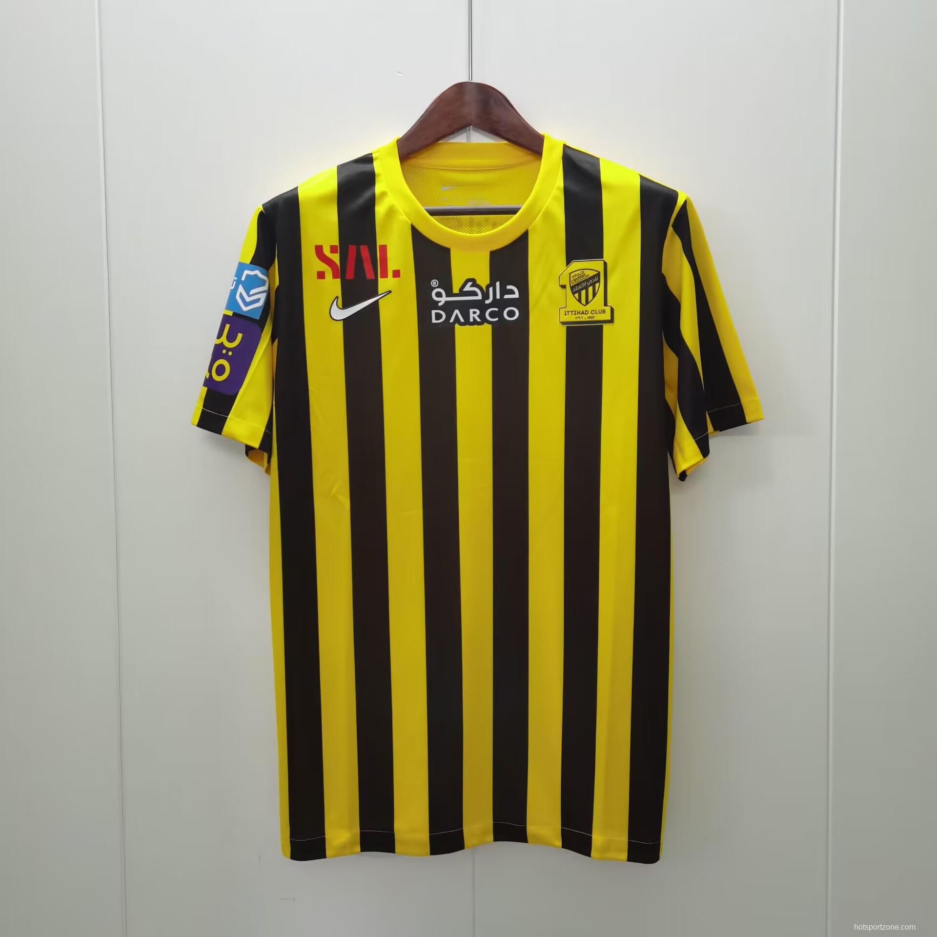 23/24 Al-Ittihad Benzema Home Jersey