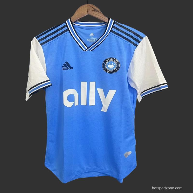 23/24 Charlotte Home Blue Jersey