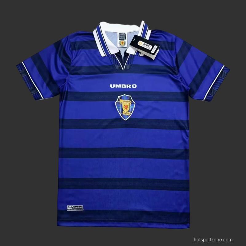 1998 Scotland Home Jersey