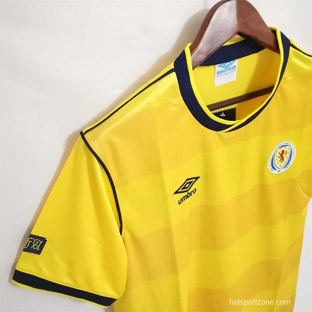 Retro 1986 Scotland Away Jersey