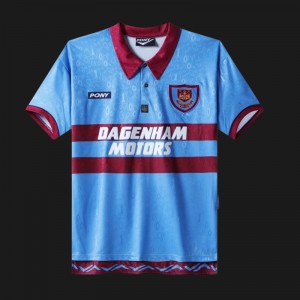 Retro 95/97 West Ham United Away Blue Jersey