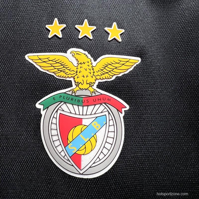 23 24 Benfica Away Black Jersey