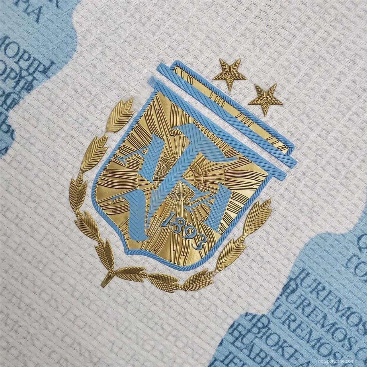 Retro 2021 Argentina Home Maradona Commemorative Edition Jersey