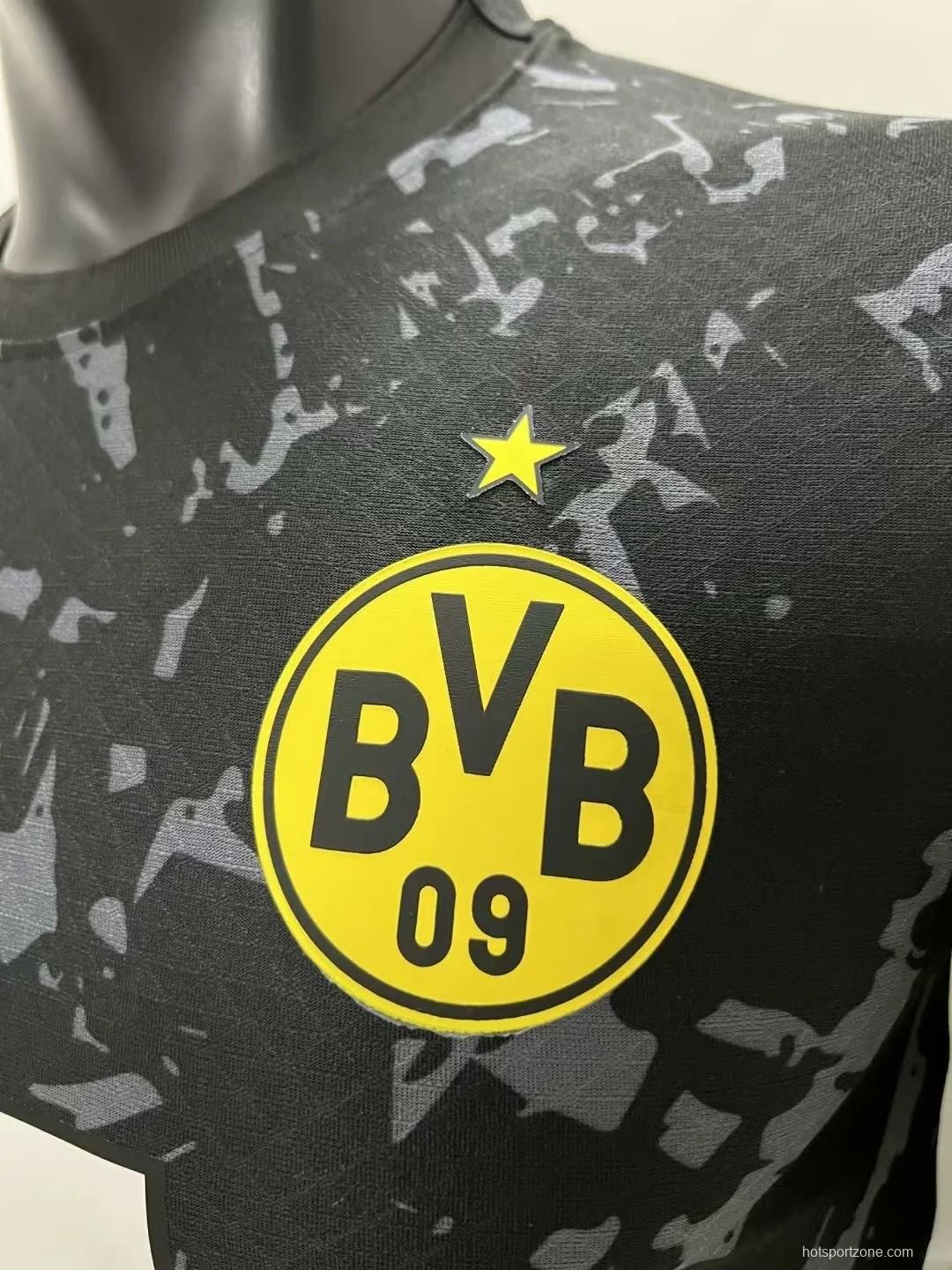 Player Version 23/24 Borussia Dortmund Away Black Jersey