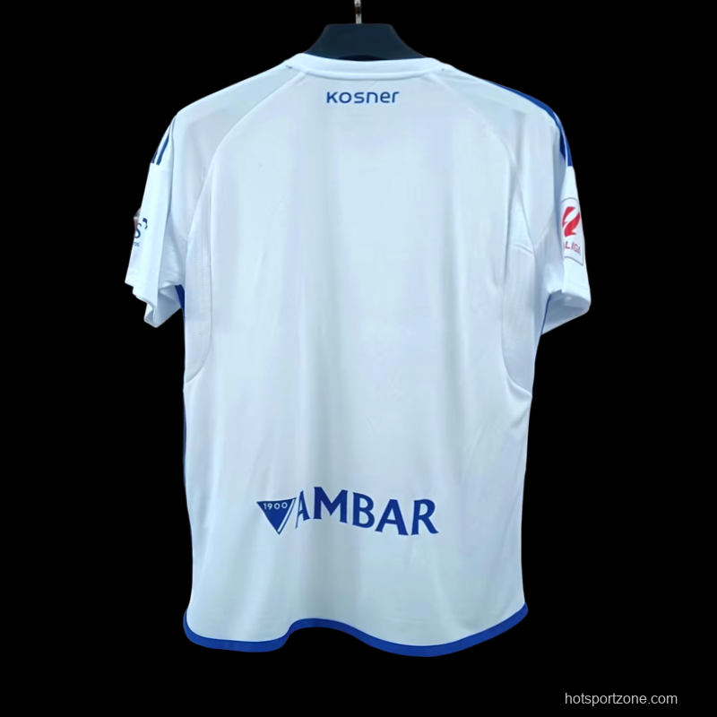 23/24 Real Zaragoza Home Jersey