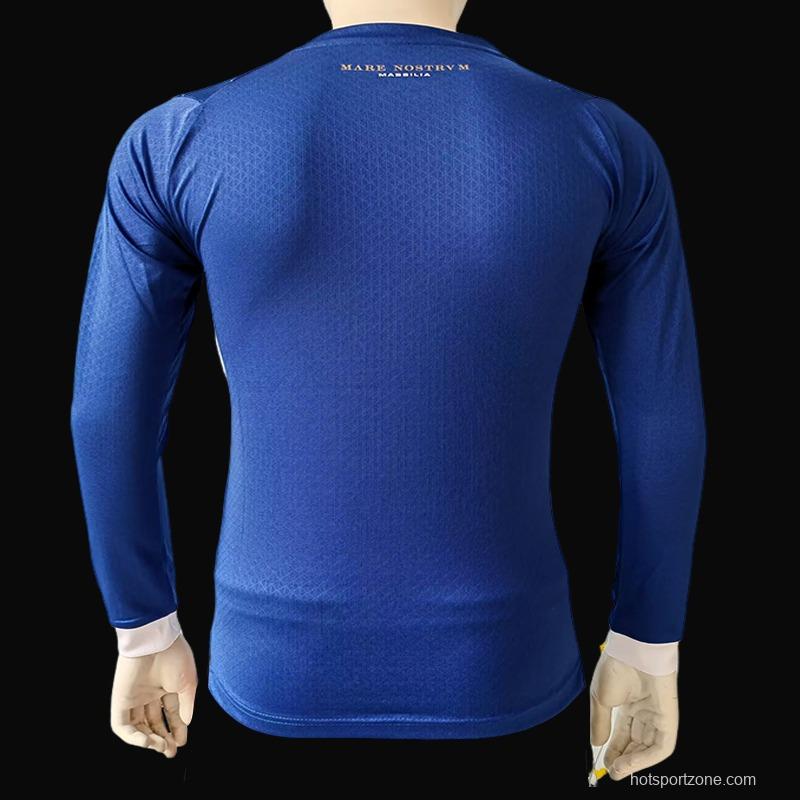 Player Version 23/24 Olympique Marseille Away Long Sleeve Jersey