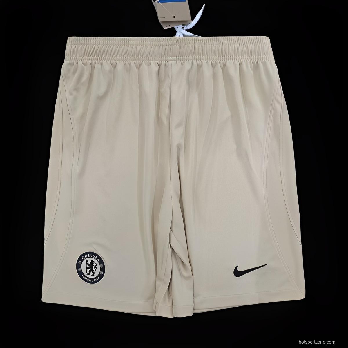 23/24 Chelsea Third Yellow Shorts