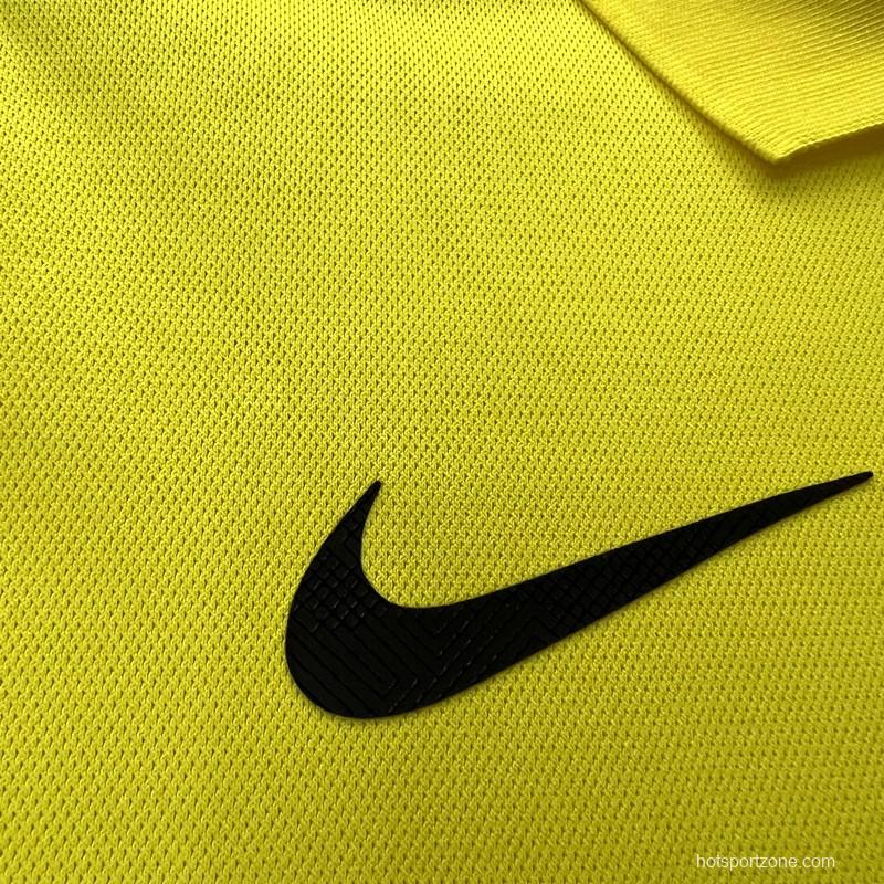 23/24 Al-Ittihad Club Yellow Polo Jersey