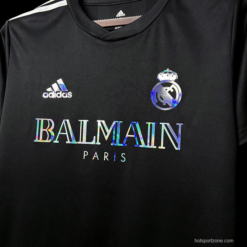 23/24 Real Madrid x Balmain Black Jersey
