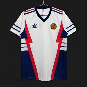 Retro 1990 Yugoslavia Away Soccer Jersey
