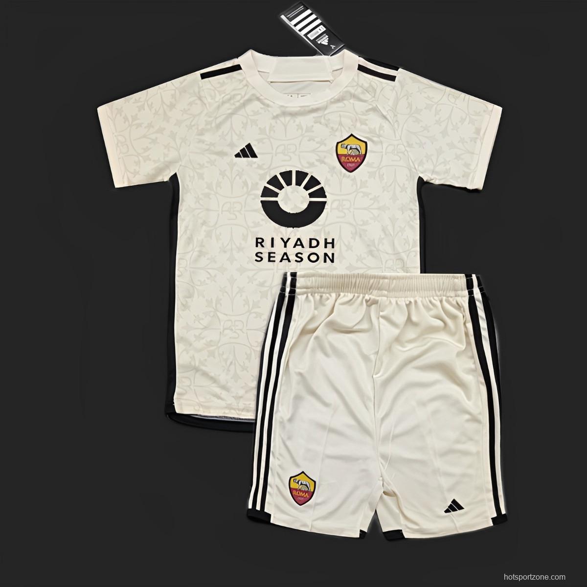23/24 Kids Roma Away Jersey