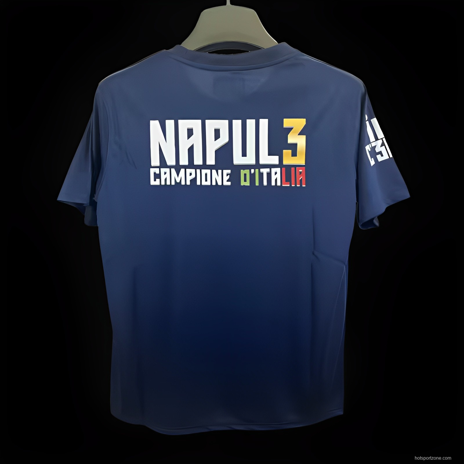 23/23 Napoli Napul 3 Campione D'Italia Navy Jersey