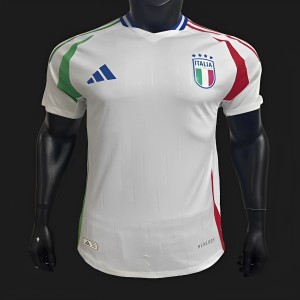 Player Version 2024 Italy Away White Jersey