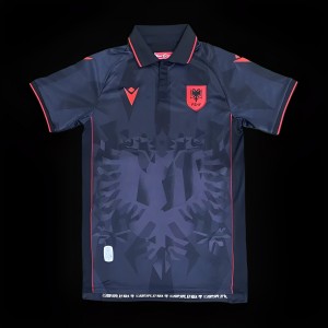 2023 Albania Away Black Jersey