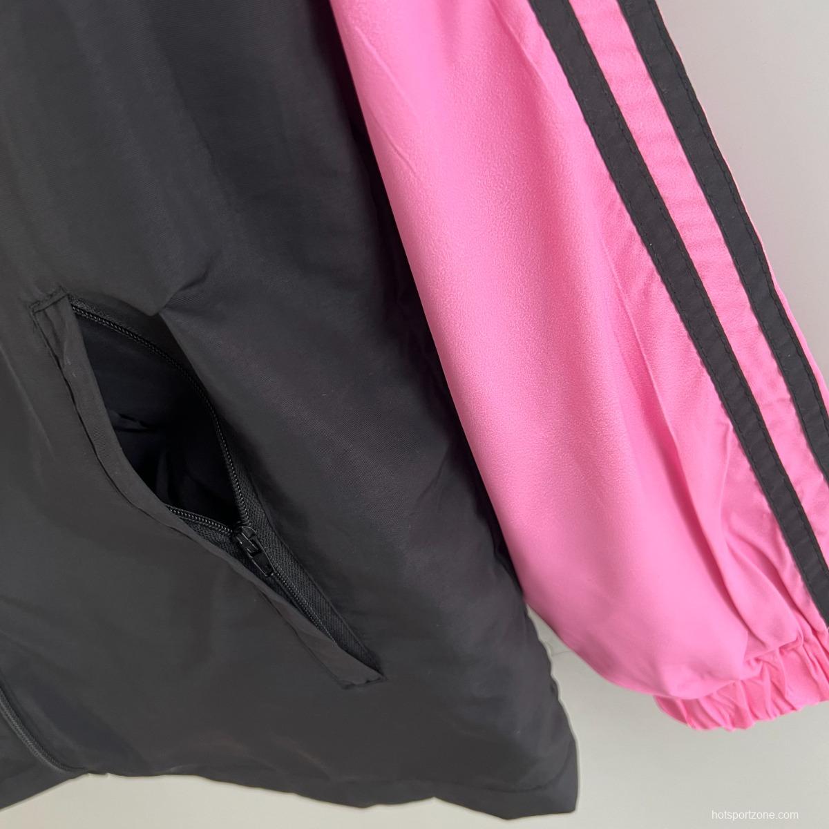 23/24 Inter Miami Black Pink Windbreaker