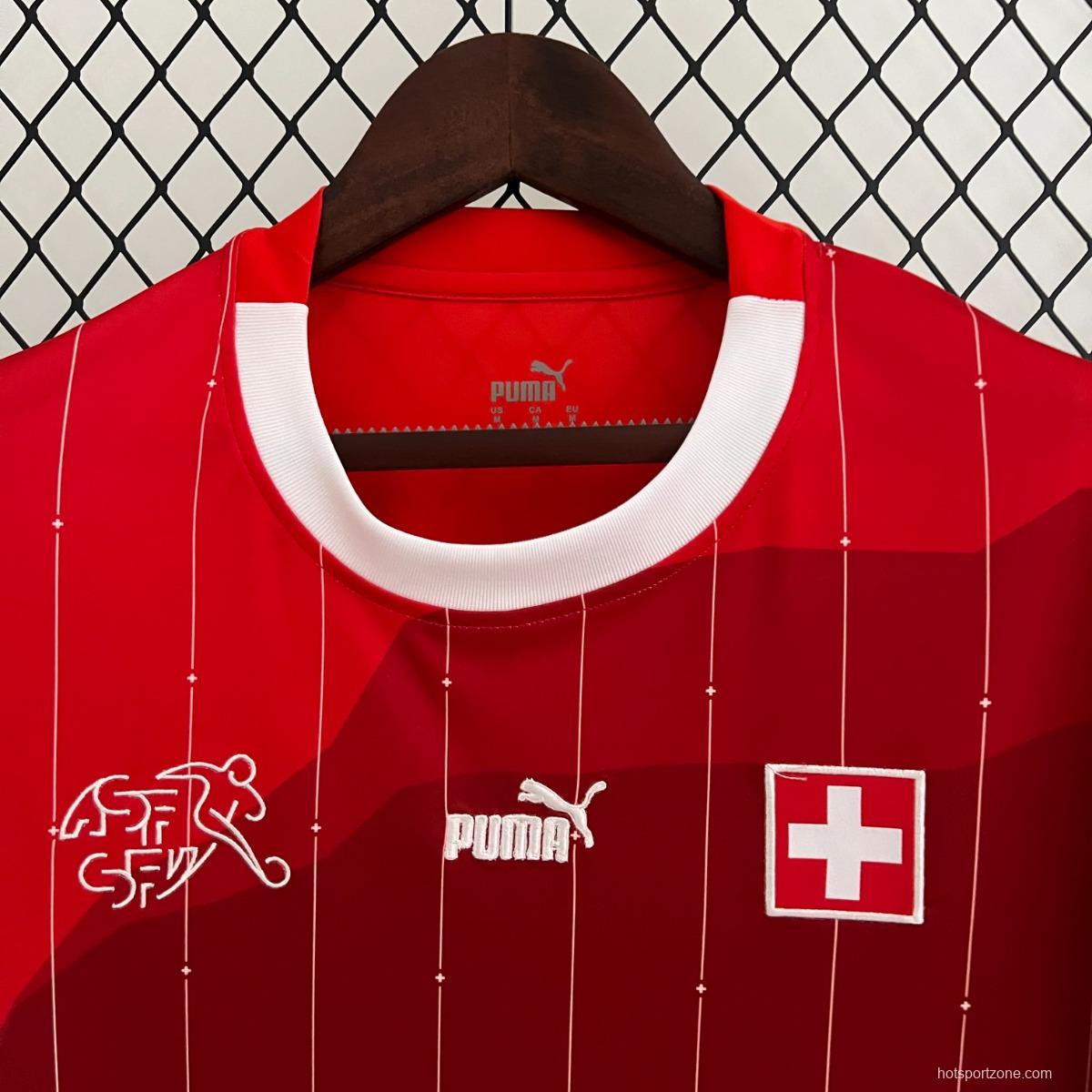 2023 Switzerland Home Jersey