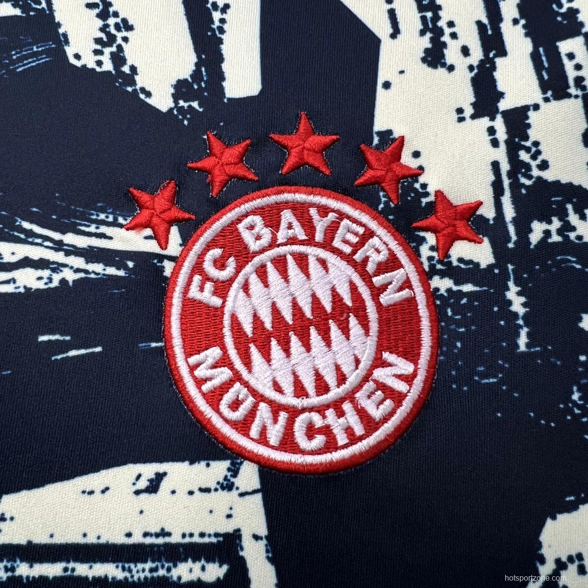 23/24 Bayern Munich Black Pre-Match Jersey