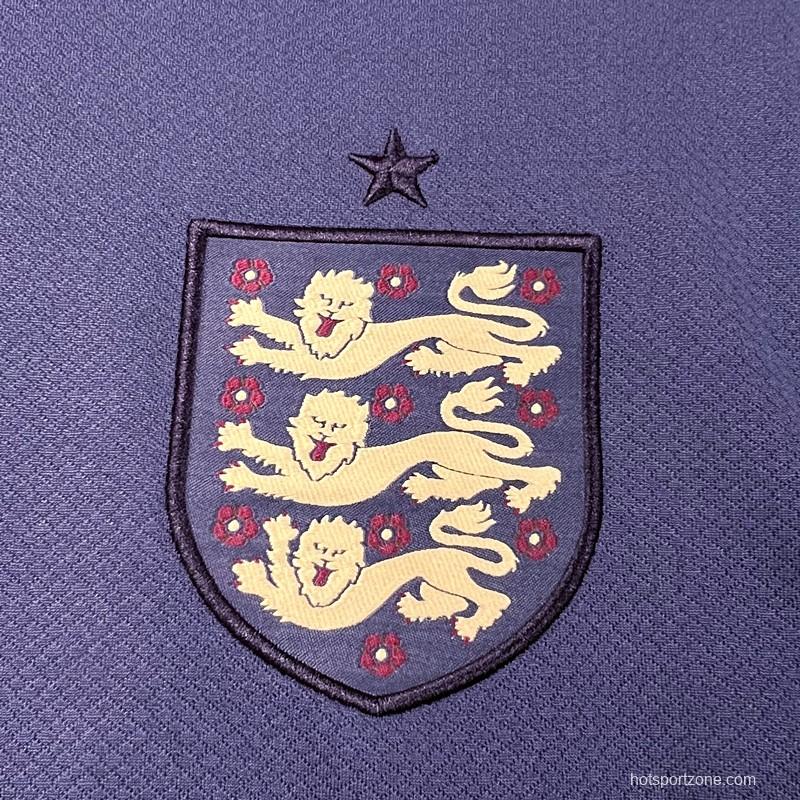 2024 England Away Blue Jersey