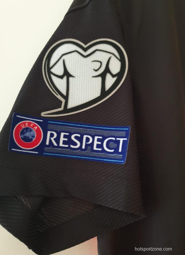 Retro 2020 Netherlands Away Black Jersey