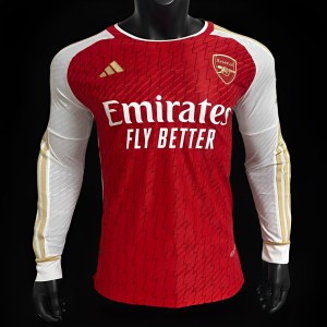 Player Version 23/24 Arsenal Home Long Sleeve Jersey