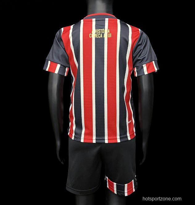 24/25 Kids Sao Paulo Away Jersey
