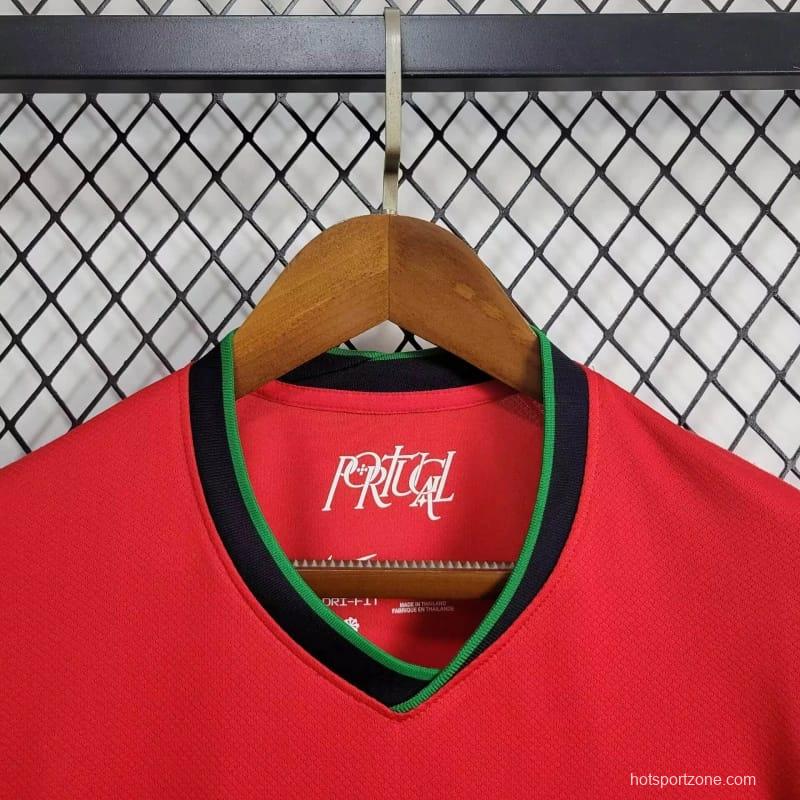 2024 Portugal Home Jersey